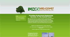 Desktop Screenshot of midcoastgeotech.com